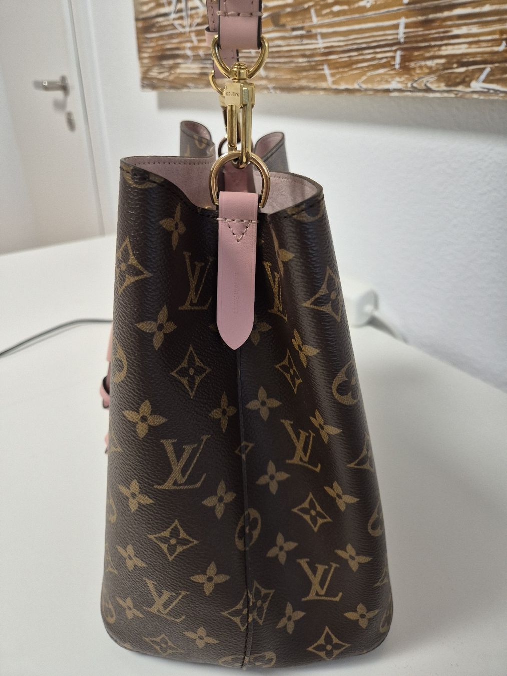 Louis Vuitton Borse da donna: Louis Vuitton Neonoe rosé poudre – Nuovo (secondo la descrizione) da Basel venduto da SBAW 7