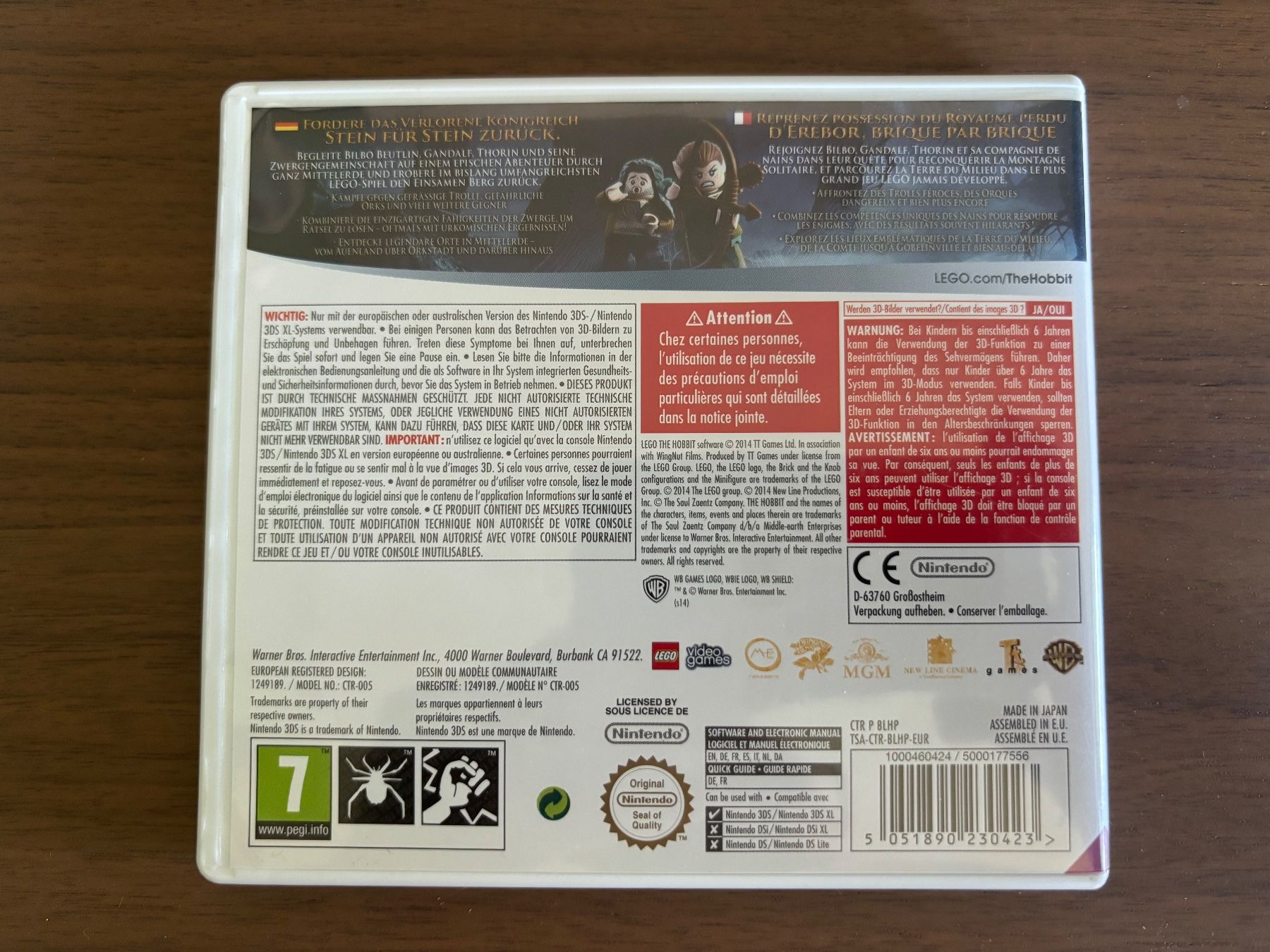 Nintendo Jeux: Lego The Hobbit [3DS] – D'occasion à Killwangen par Ryusens 1