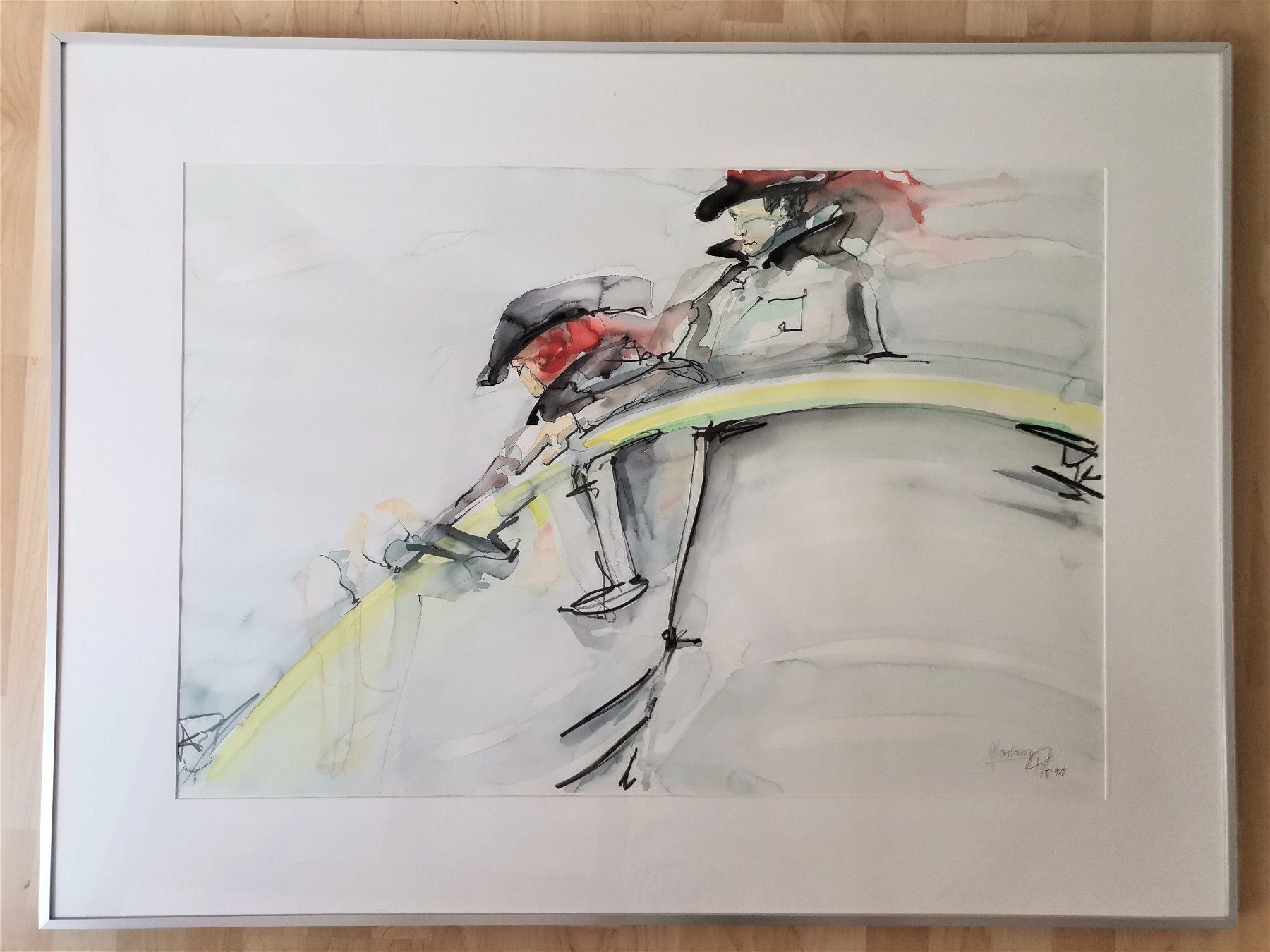 Dipinti: Kunst, Aquarell, Peter Steinmann 1991 – Usato da Luzern venduto da Shayenne2