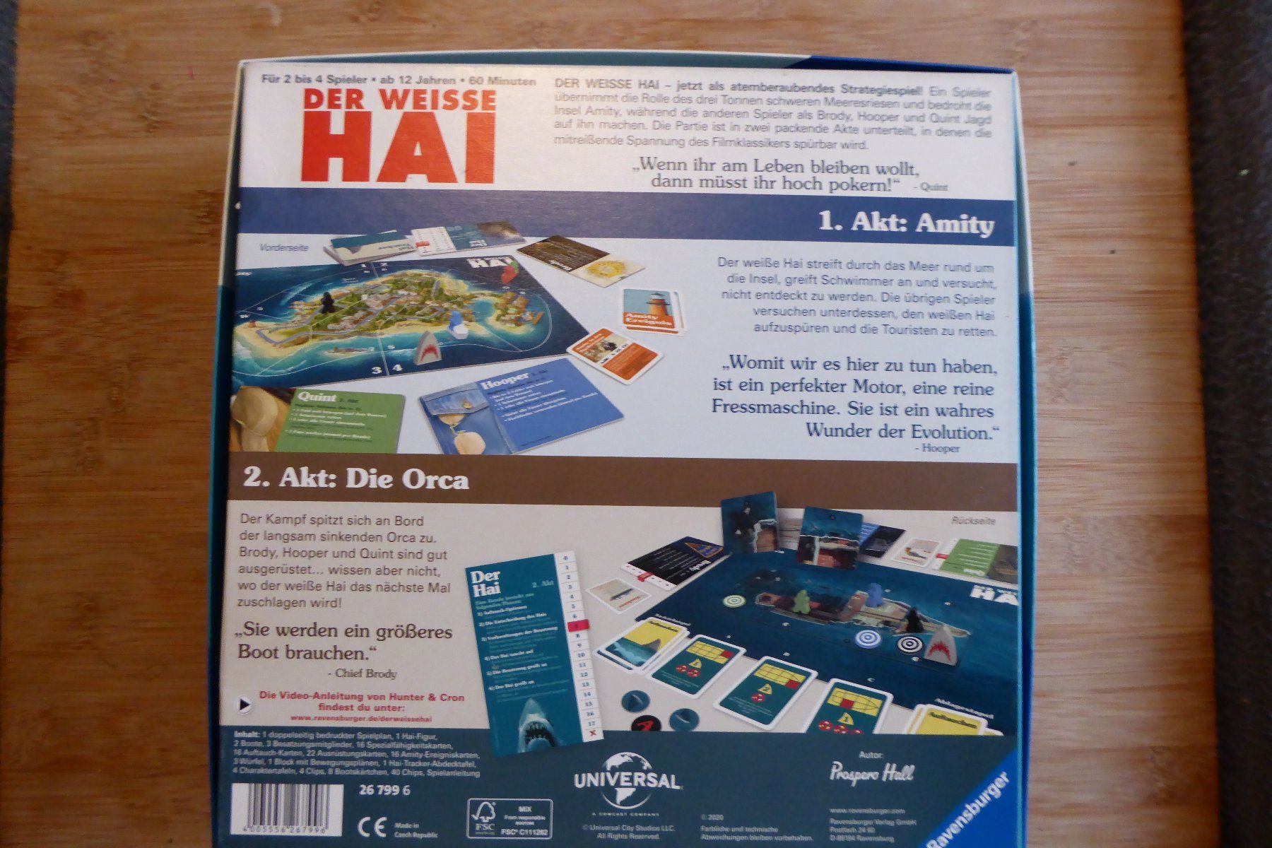 Ravensburger Giochi: Spiel Der weisse Hai – Usato da Allschwil venduto da Summelsarium 1