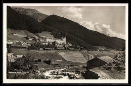 AK Disentis, Bahnhof und Kloster