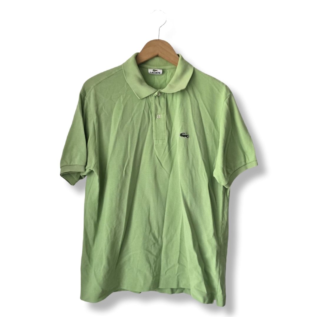 Lacoste Magliette Polo: Polo Lacoste vert clair homme Taille L – Usato da Genève venduto da MariaS2