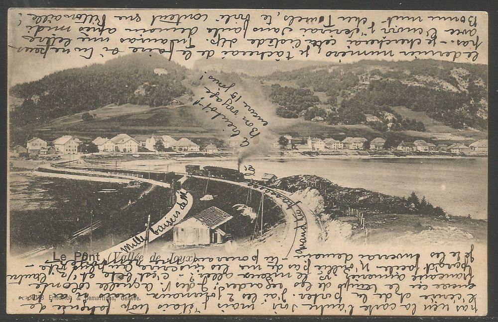Carte P de 1906 ( Le Pont / Chemin de Fer ) Kaufen auf Ricardo