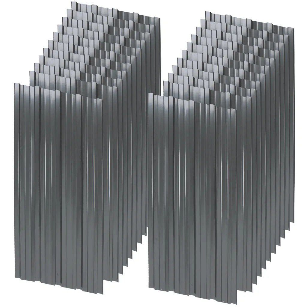 Profile: 22x Trapezblech 108cm x 42.6cm Grau – Neu und originalverpackt aus Bottighofen von zaap 1