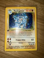 Pokémon Mackogneur set de base 1st edition FR