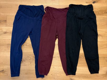 3er Set Trainerhosen Schwangerschaft, Grösse L