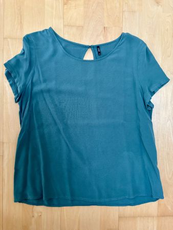 Blusenshirt von ONLY, grün/petrol - Gr. 36