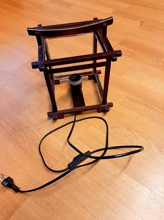 Lampen: Lampe orientale en bois – Gebraucht aus lausanne von bluestone02 2