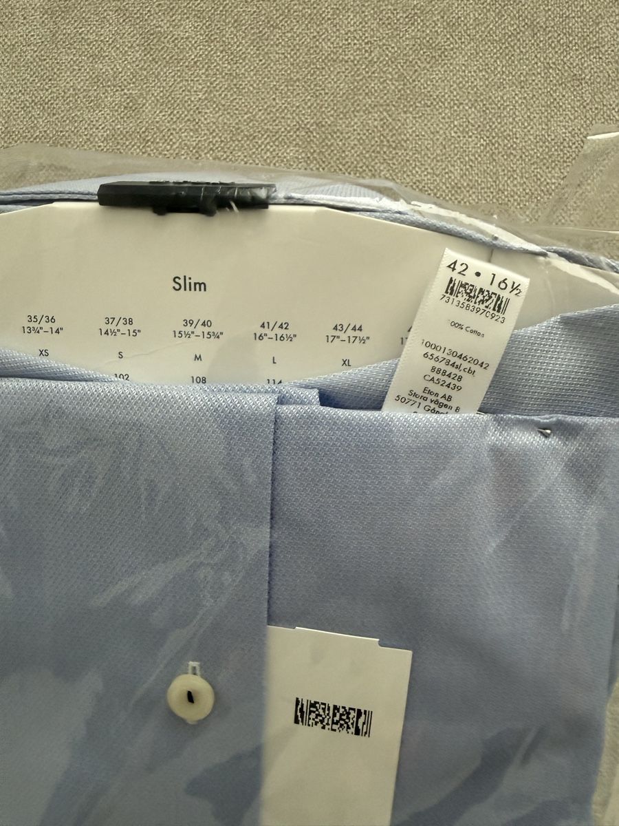 Hemden: Hemd ETON Slim blau  /  NEU/OVP – Neu und originalverpackt aus Schübelbach von Coopers6 6