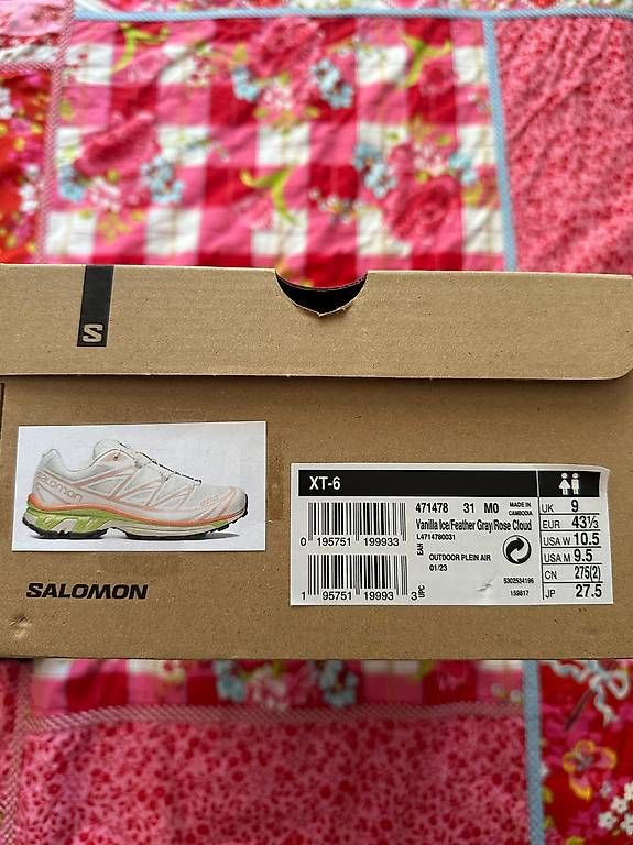 Salomon Scarpe da uomo: SALOMON XT-6 - 43 1/3 – Usato da Lausanne venduto da PeixotoBruno 4