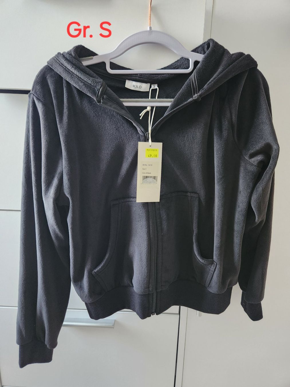 Maglioni & Felpe: MXO Samt Zip-Hoodie, Neu, Gr. S – Nuovo (secondo la descrizione) da Oftringen venduto da Leleni