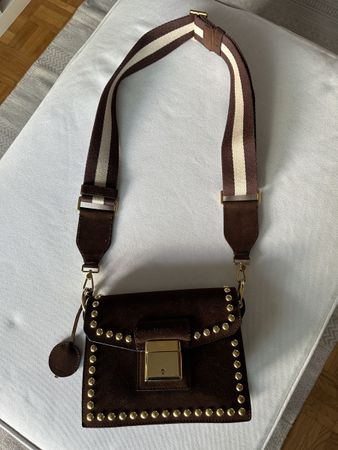 Bally Wildleder Crossbag