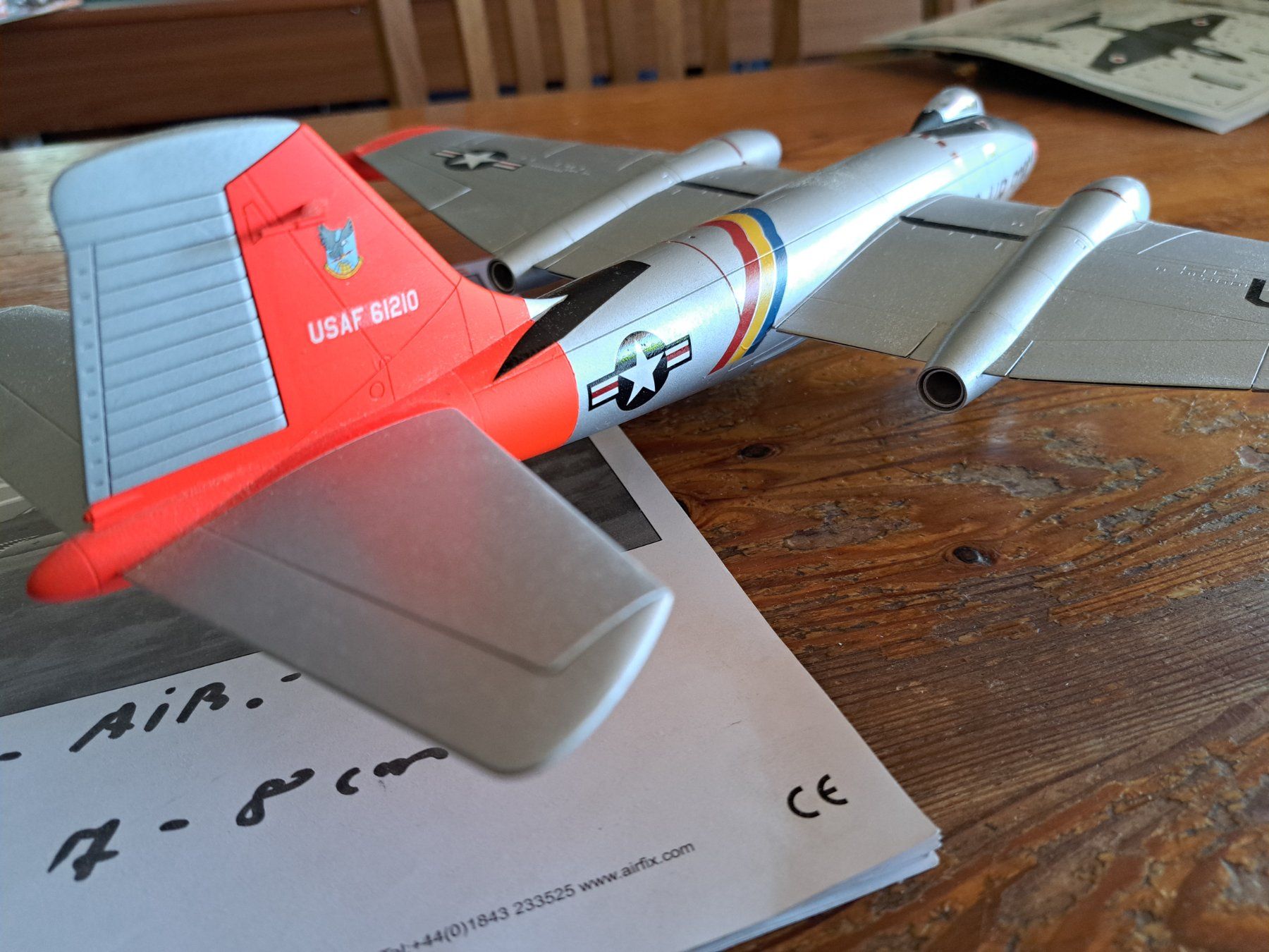 Airfix Kit di modellismo & Modellini statici: Canberra USAF 1 /48 base airfix A10102 – Usato da Düdingen venduto da ananda1709 3