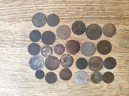 => Lot Kantonsmünzen ab ca. 1622. BE, NE, SG, ZH, GR, VD...