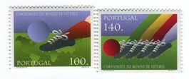 Briefmarken "Fussball". Portugal.