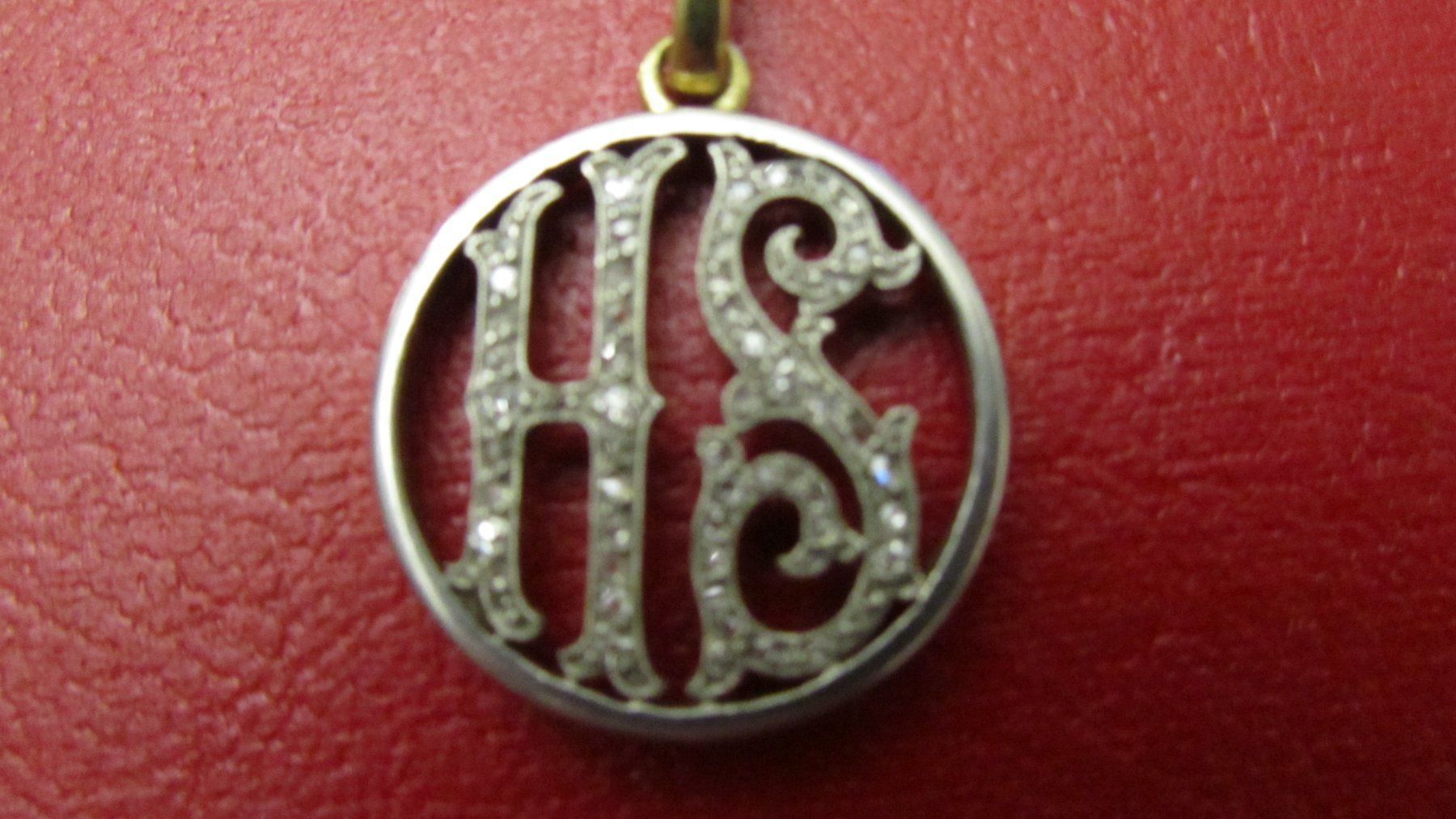 Ciondoli: Anhänger  - H S - mit Diamanten – Usato da Bischofszell venduto da Joachim-115 3