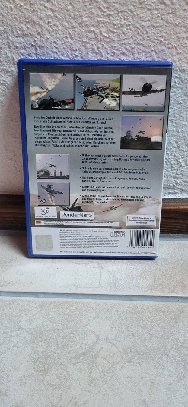 Sony Giochi: PS2 Spiel – Pacific Warriors 2 – Usato da Münsingen venduto da Heroism2010 1