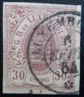 Luxemburg Kat. 9 gest. 1859 Kat. 280 Euro