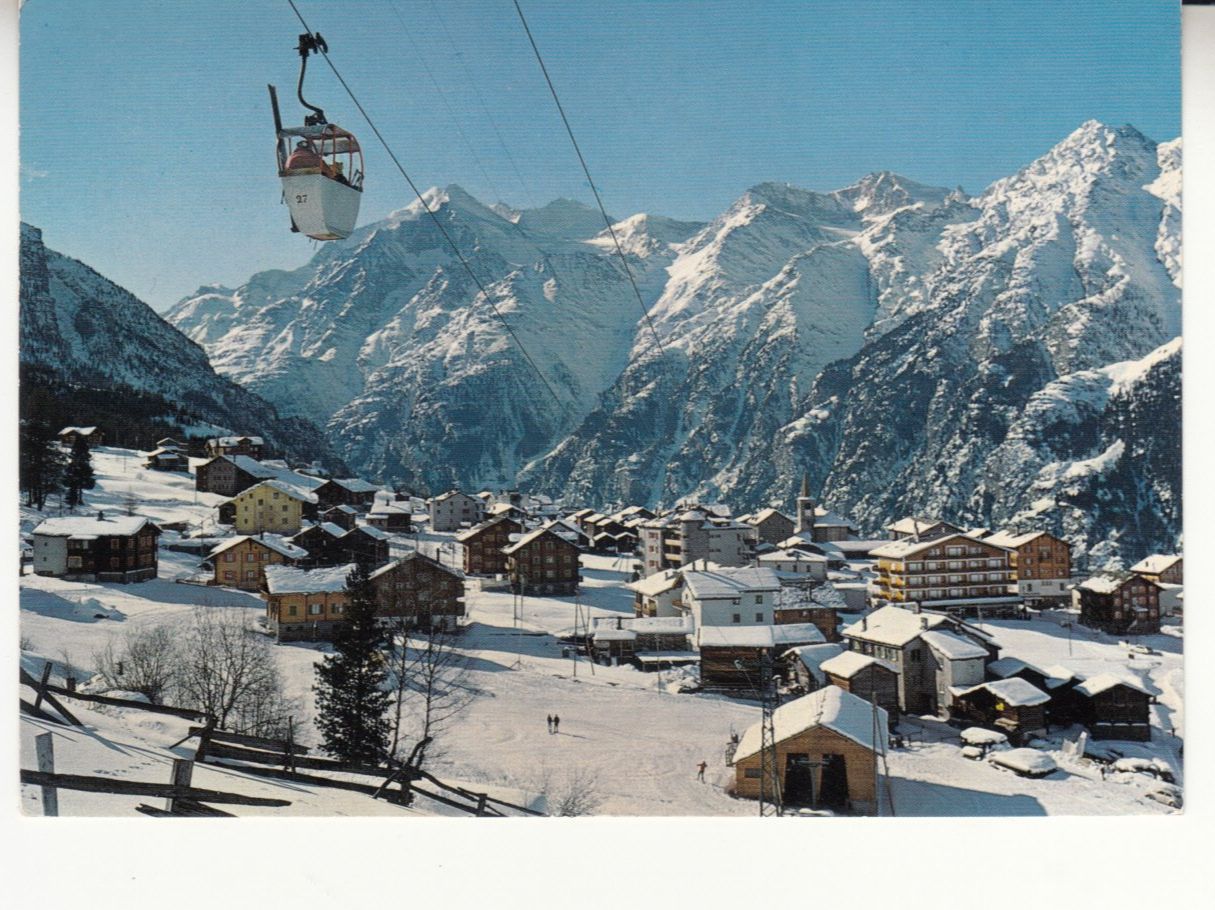 Cartoline postali: Grächen 1969 – Usato da Bürglen TG venduto da StampGraf