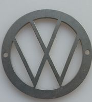 VW Logo Emblem Metall Vintage Garage Werkstatt Oldtimer
