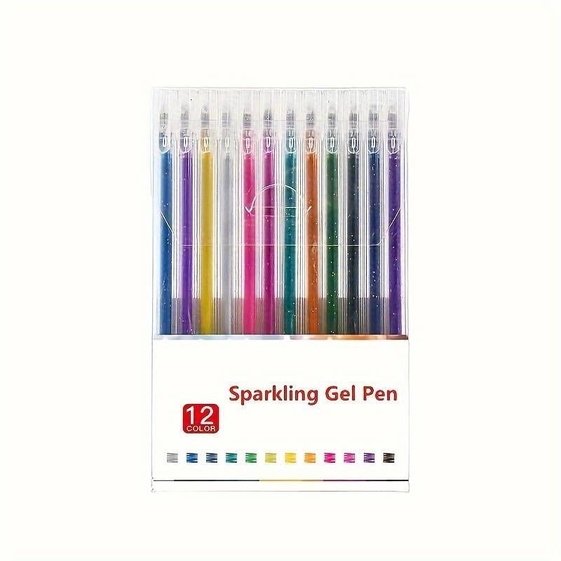 Penna & Evidenziatori: 8x Gel Glitzer-Stifte – Nuovo e nell'imballaggio originale da Frenkendorf venduto da jazzplatten 2