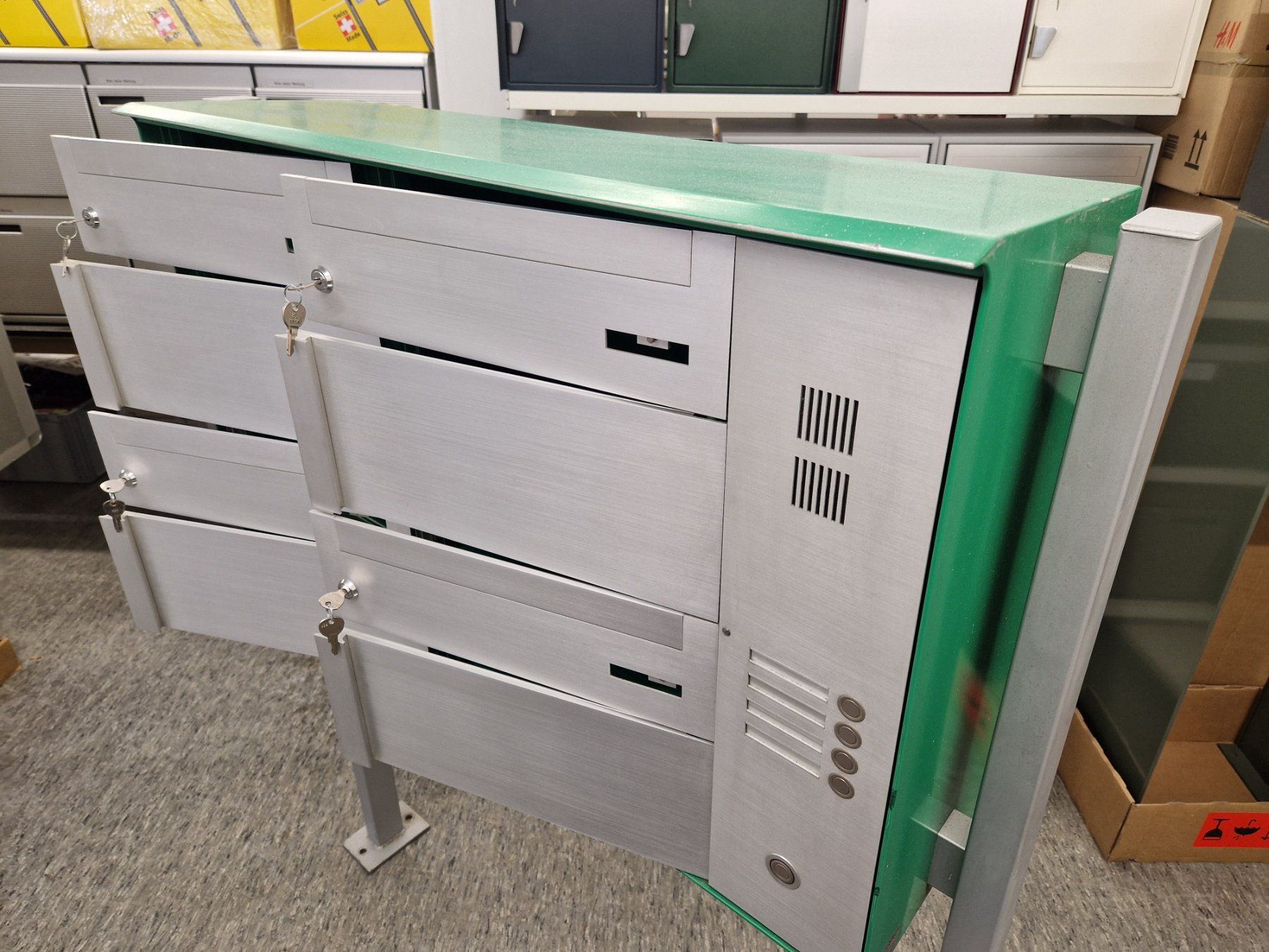 Altro per la casa: 4-er Standbriefkasten ( Stebler ) – Usato da Wiler b.Utzenstorf venduto da bamaa-shop 2