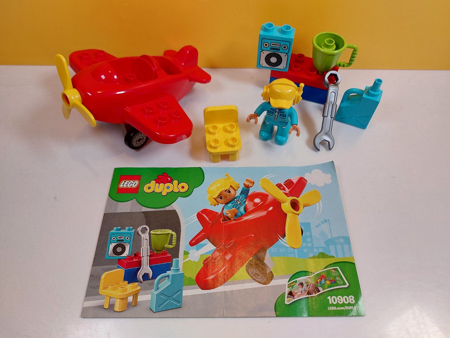 Lego Baukästen: LEGO DUPLO 10908 Town Flugzeug - Komplett inkl. BA – Gebraucht aus St.Gallen von TinasBauundSpiel 2