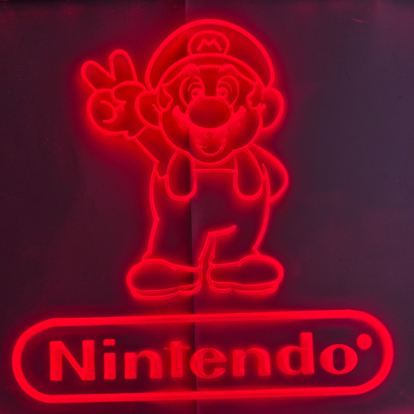 Statuette: LED Leuchttafel / Display - Nintendo Mario – Nuovo (secondo la descrizione) da Zürich venduto da Mephisto87 1