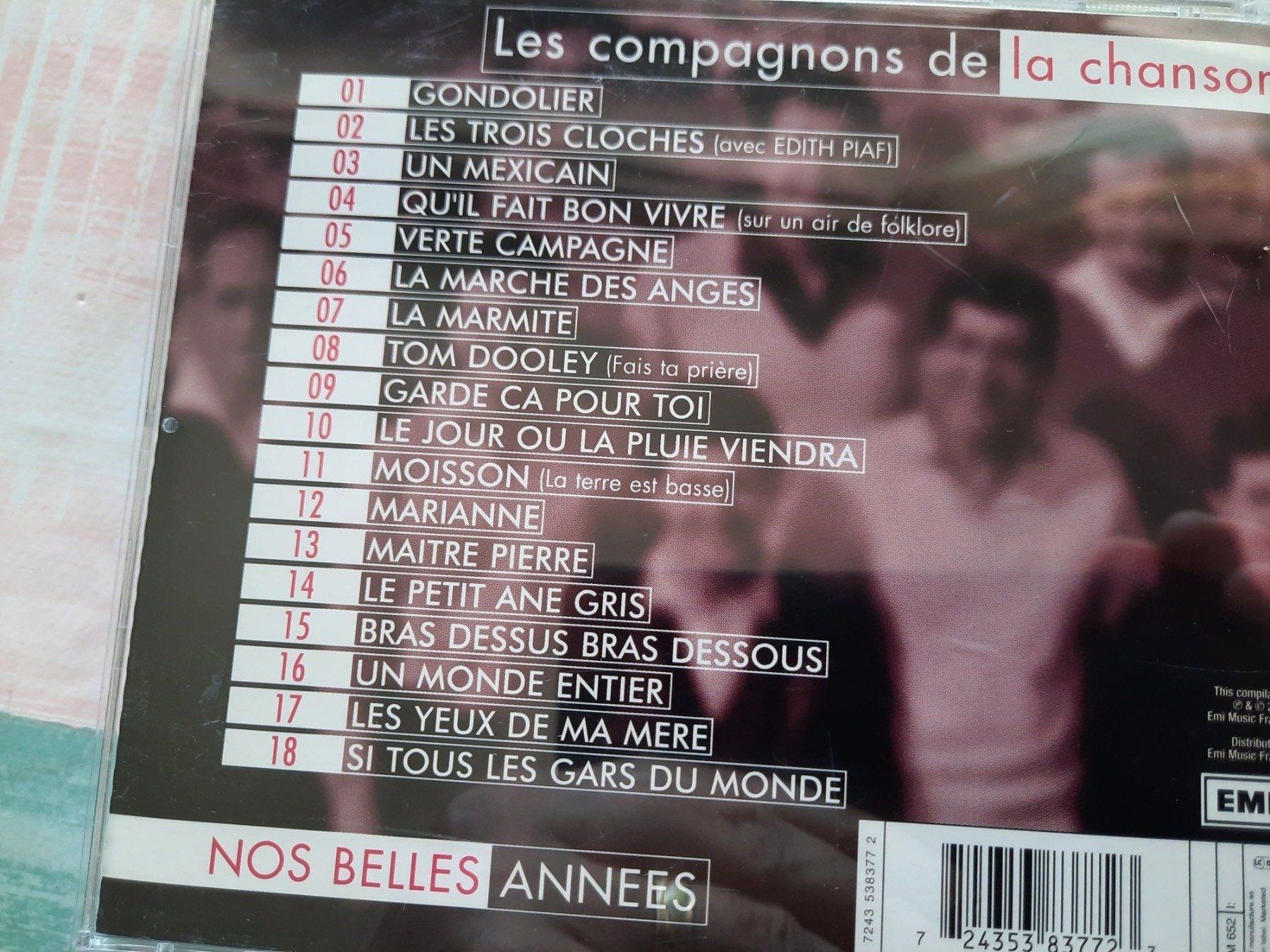 CD: CD Les compagnons de la chanson - nos belles années – Usato da Pully venduto da bro_n52j 2