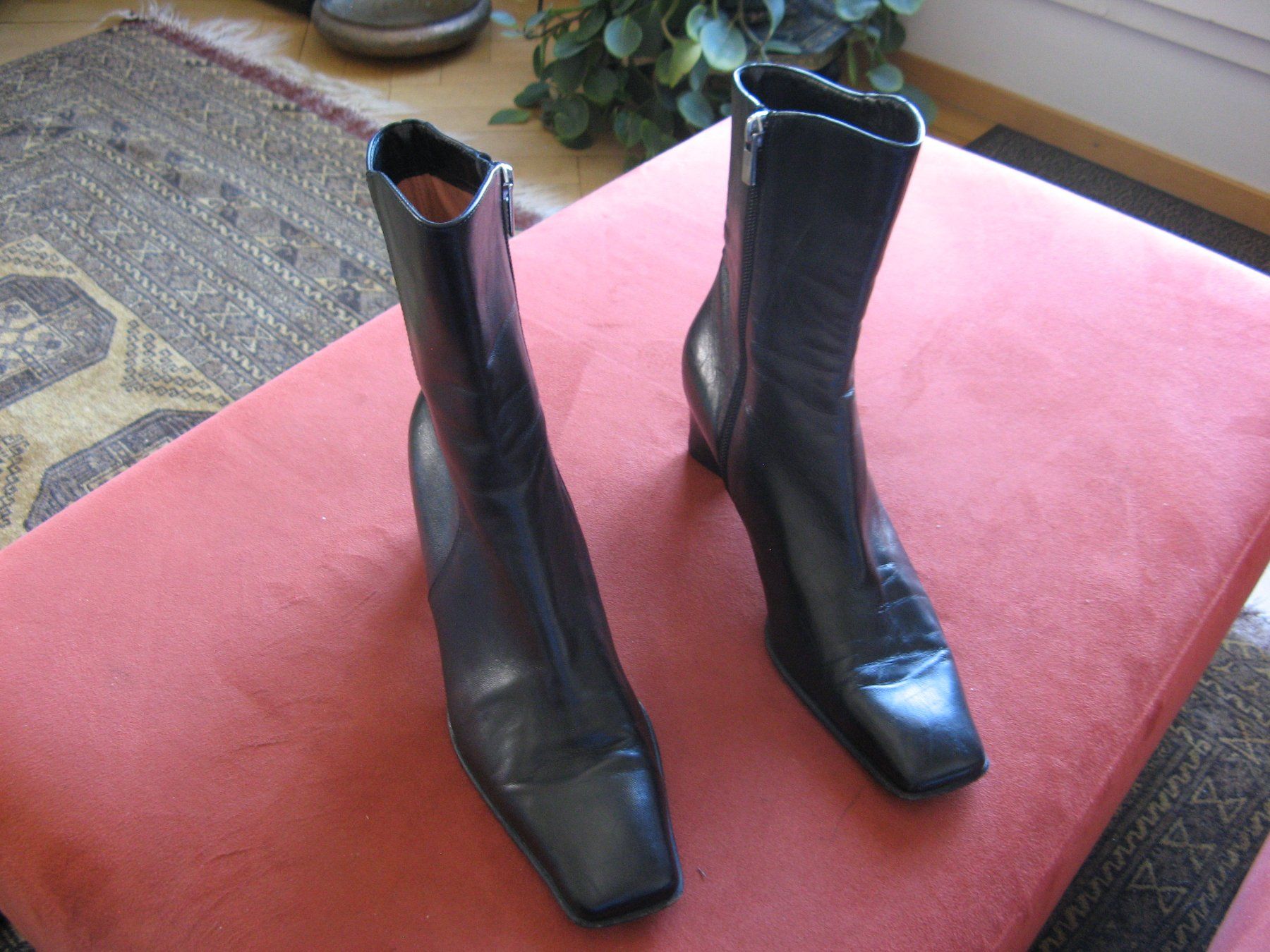 Chaussures femmes: Stiefeletten schwarz Gr. 40 Leder – D'occasion à Zürich par apil 2