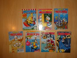 7 Micky Maus Magazine Walt Disney gebrauchter Zustand