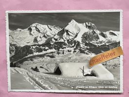 1945 Skigebiet Wildhaus, Säntis mit Schafberg
