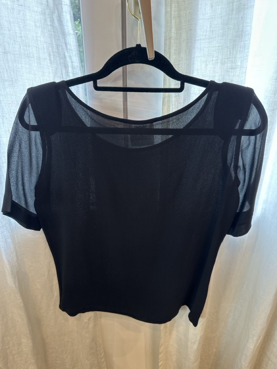 Saint Laurent Top: Yves Saint Laurent 100% silk Size 38 – Usato da Cologny venduto da pichi26 2