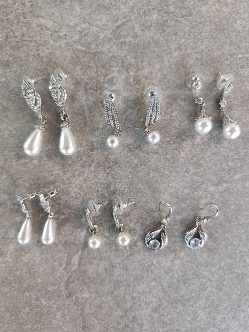 Orecchini pendenti & Orecchini a lobo: 6 Ohrringe Perlen und Strass NEU – Nuovo (secondo la descrizione) da Eschenbach LU venduto da Orchi