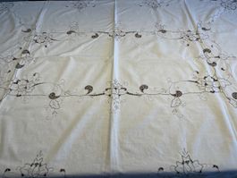 Grosse, antike Tischdecke,Vintage Look!