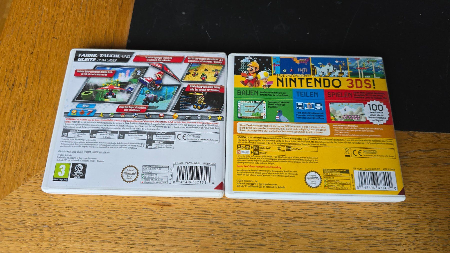 Nintendo Giochi: Nintendo 3DS -Super Mario Makers 3d + Mario Kart 7 – Usato da Wallisellen venduto da theblacksheep 1