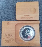SPANIEN - 2000 PESETAS 1990 - PP - IN ORIGINALHOLZSCHATULLE