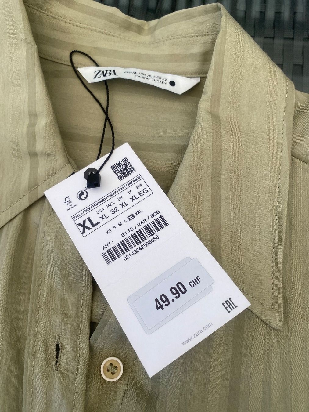 Zara Camicette: Bluse Zara Neu )XL) – Nuovo e nell'imballaggio originale da Vezia venduto da sidu03 3