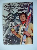 FRANZ KLAMMER (AUT) SKISTAR AUTOGRAMMKARTE