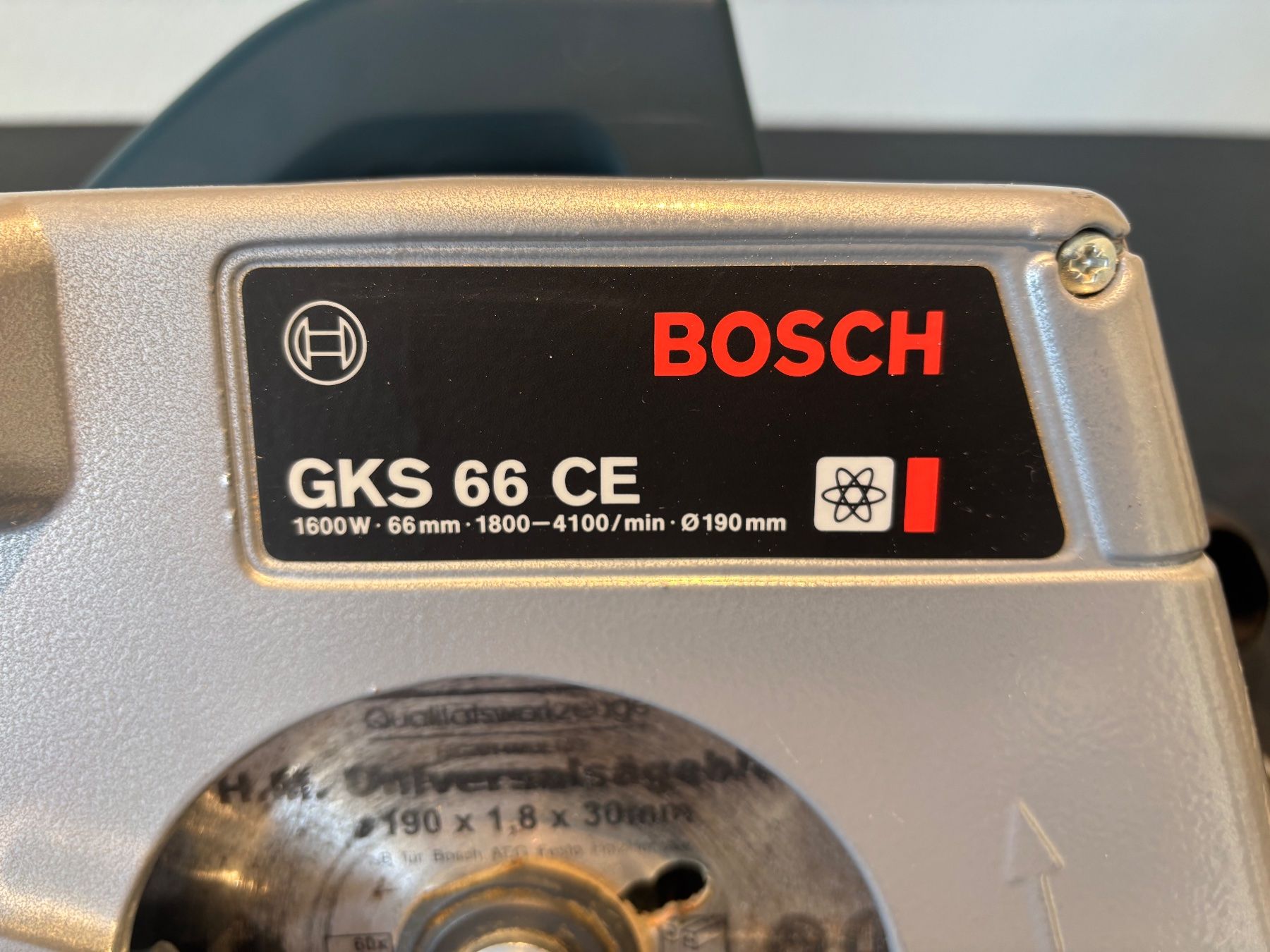 Bosch Seghe: Bosch GKS 66 CE Handkreissäge – Usato da St. Pantaleon venduto da McIntosh01 6