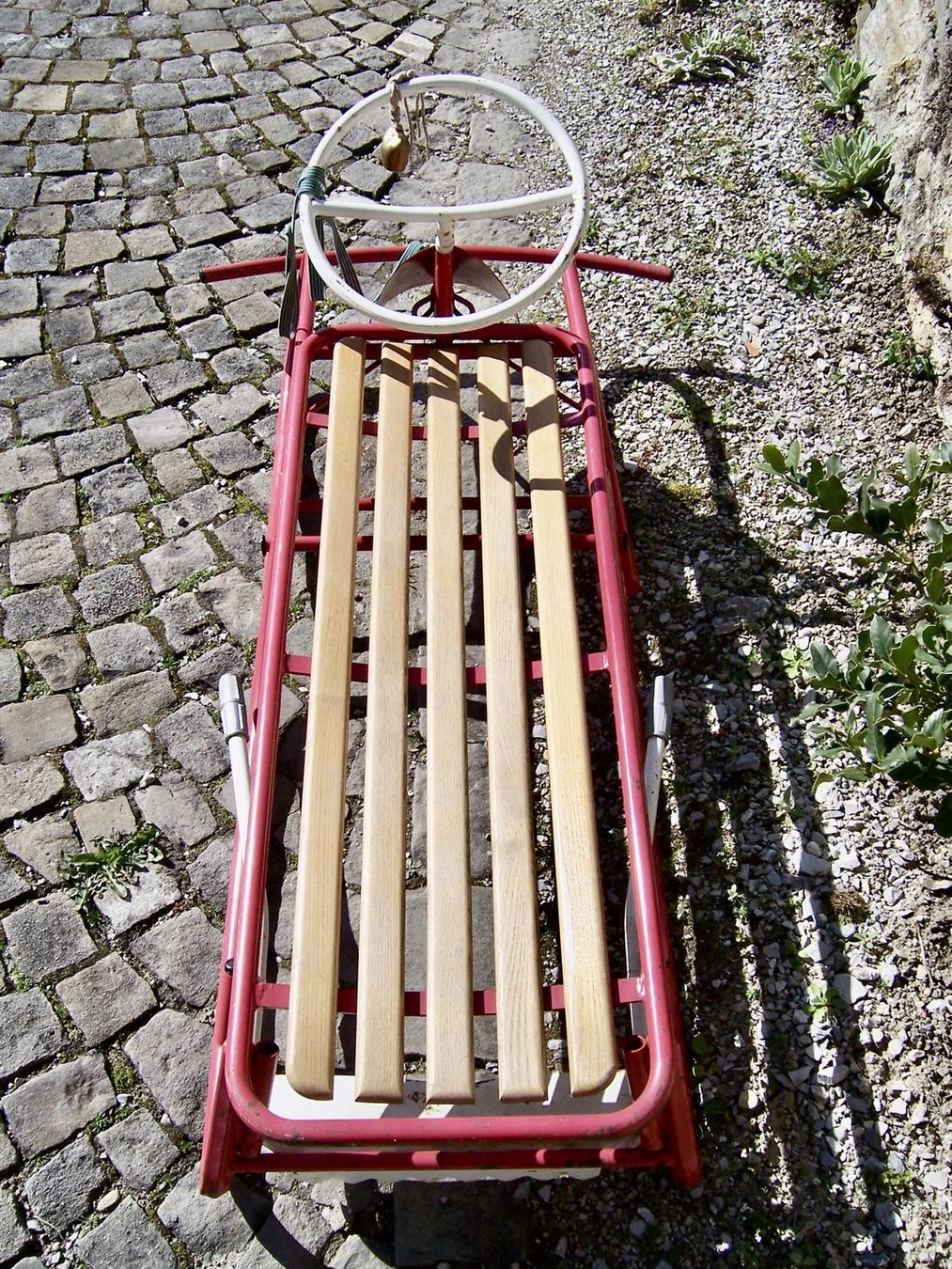 Schlitteln: Schlitten SKS CRESTA Bob mit Steuerung – Gebraucht aus Kerzers von wisaundso 5
