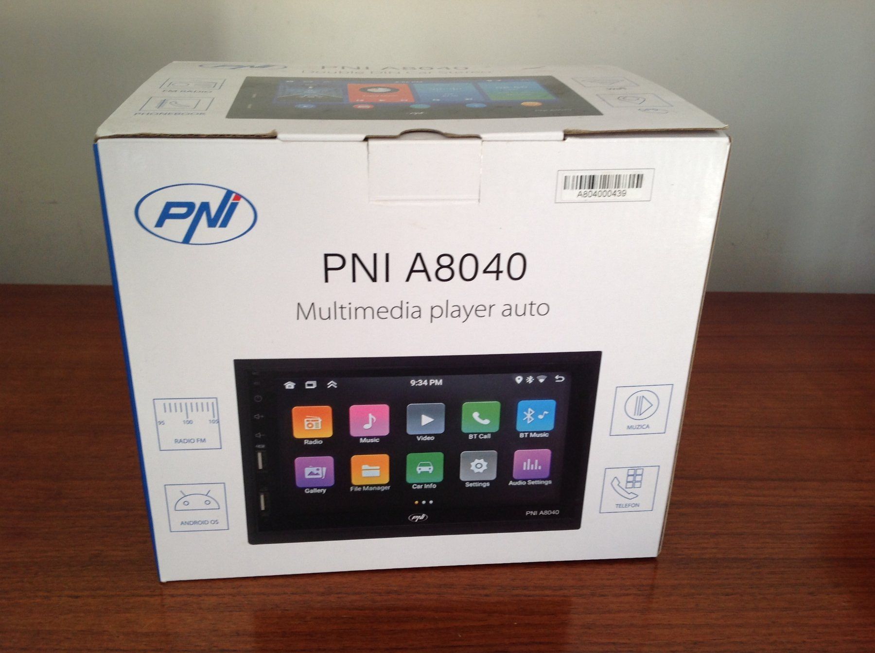 Systèmes audio & multimédias: Multimedia player auto PNI A8040 – D'occasion à Vuiteboeuf par broticaire