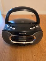 Tragbarer CD/MP3/Kassetten-Player mit Radio und USB-Anschlus