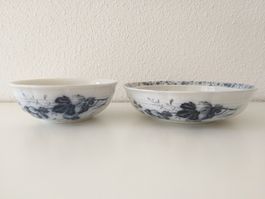 VILLEROY & BOCH "THERESE" 2 x anciens bols / alte Schalen