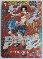 One Piece Karte Portgas D. Ace SP OP02-013 Alt Art JP