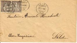Brief - Trins nach Sils 1880