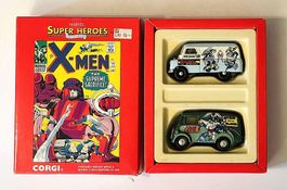 Corgi X-Men Morris J Van & Bedford CA Van Set 1992 mit OVP