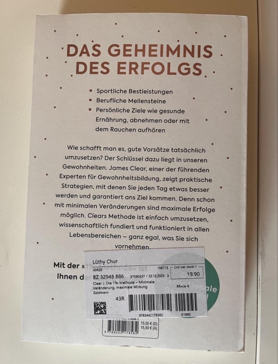 Libri: 1% Methode – Nuovo (secondo la descrizione) da Chur venduto da mar_kcp8 1