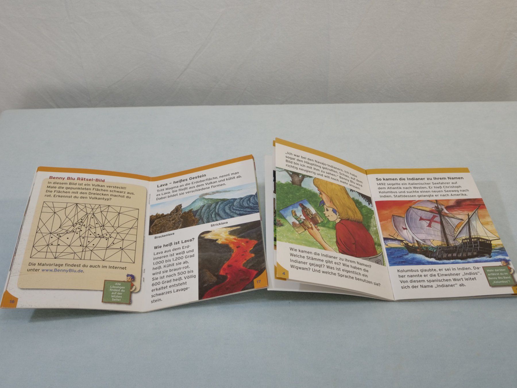 Bücher: Lot:6 verschiedene Büchlein: Benny Blu – Gebraucht aus Lustmühle von Glatisant 4