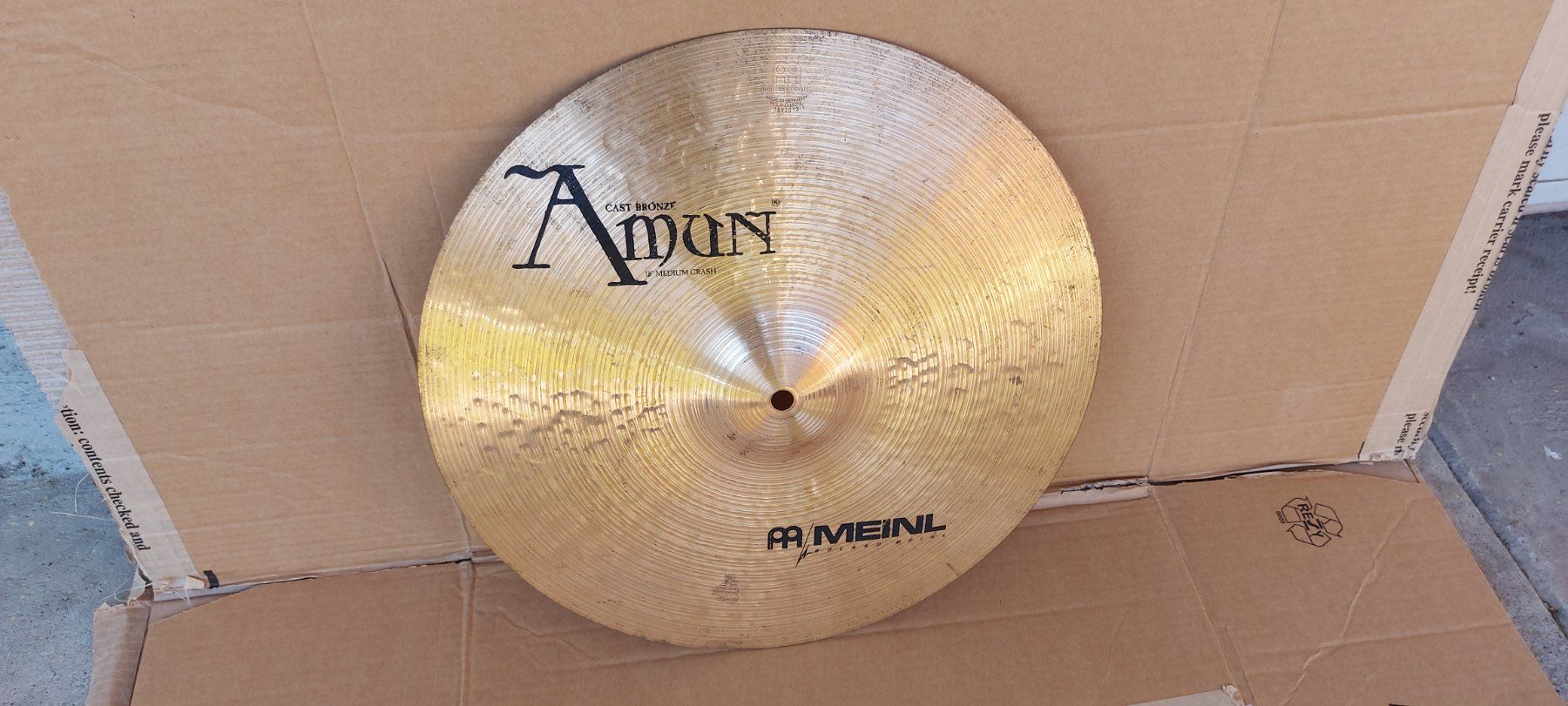 Meinl Instruments de musique: 18" Medium Crash Cast Bronze ,AA Meinl – D'occasion à Glattbrugg par Swissmusik